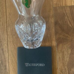 New Waterford Society 1995 Posy Vase -  Waterford Small Lead Crystal- 4.5” tall